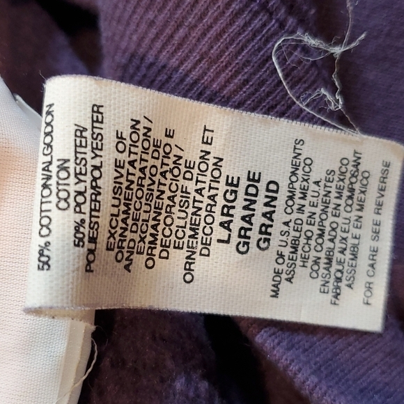 Vintage Hallmark Sweatshirt Mahogany Brown Angels Large - Picture 6 of 12